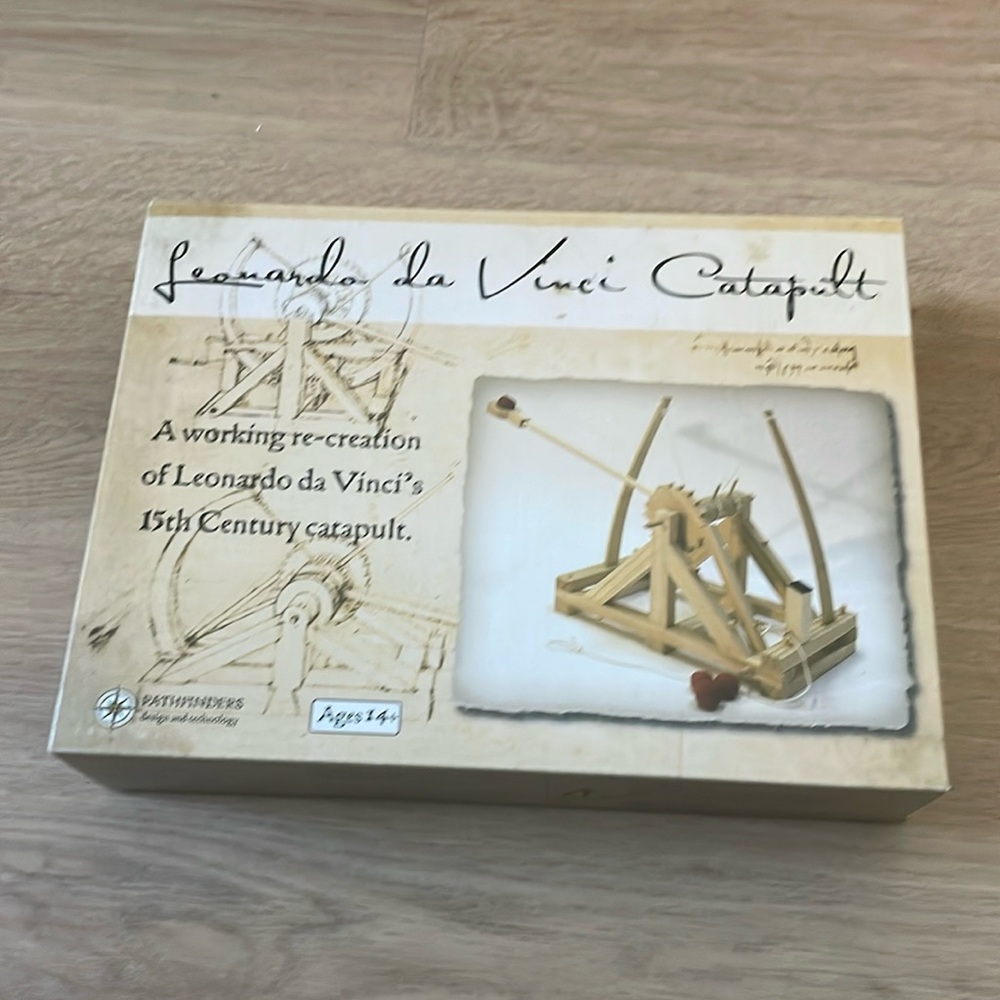 Pathfinders Da Vinci Catapult kit